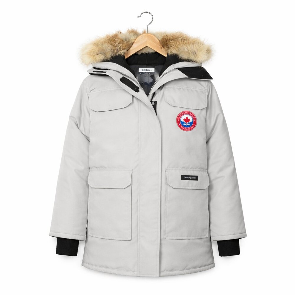 CANADA GOOSE | Cream Expedition Parka – Women’s XL - Picture 2 of 14